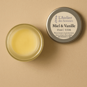 Baume à lèvres "Miel & Vanille"