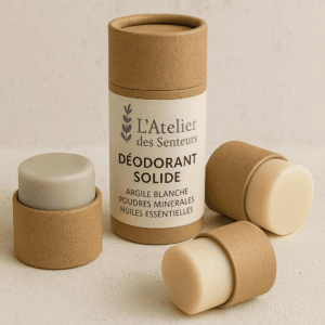 Déodorant solide naturel Palmarosa & Sauge